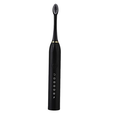 Electric Toothbrush- Electric Toothbrush with 8 Brush Heads- Smart 6-speed Timer Electric ...