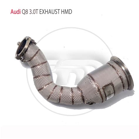 Hmd Exhaust Manifold High Flow Downpipe For Audi Q T Car