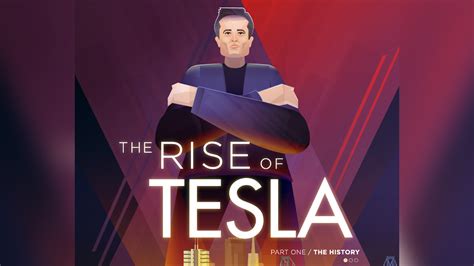 History Of Tesla The Origins Infographic