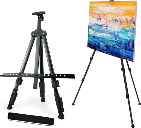 Artify Inches Double Tier Easel Stand Adjustable Height From