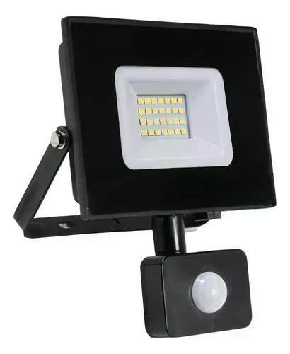 Foco Proyector De Área Smd Street Con Sensor 30w Luz Fría Color de la