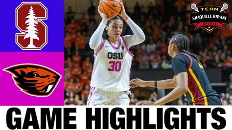 Stanford Vs Oregon State Highlights Ncaa Women S Basketball