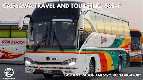 BUS FEATURE CAGSAWA TRAVEL AND TOURS INC 888 F YouTube