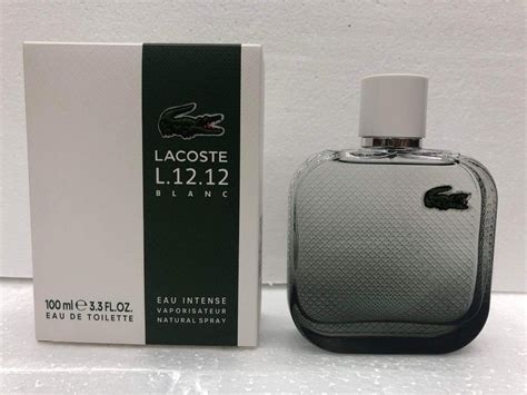 Lacoste L 12 12 Blanc Eau De Intense 100ml Beauty Personal Care