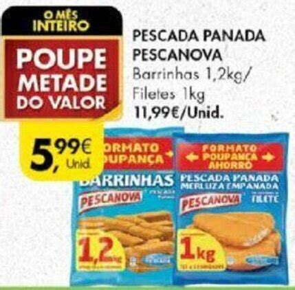 Promo O Pescada Panada Pescanova Kg Kg Em Pingo Doce