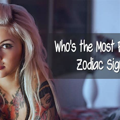 Whos The Most Perverted Zodiac Sign