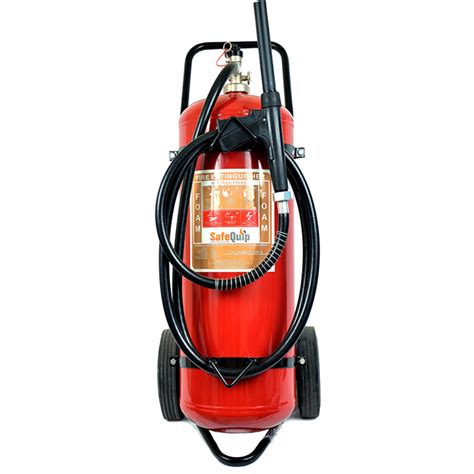 Fire Extinguisher Foam 50kg Trolley Unit Firebreak Sa