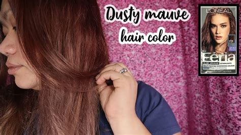 LorÈal Feria Dusty Mauve Haur Colorapplication Thoughts Review