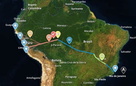 Conozca La Ingente Propuesta Del Tren Bioceánico Que Unirá Brasil Y