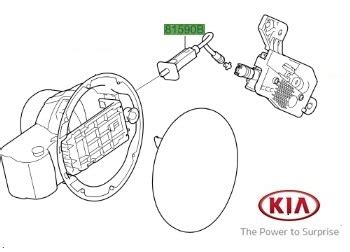 Genuine Fuel Filler Flap Only Kia Sportage 2016 2018 1 6 GDi 132 Bhp