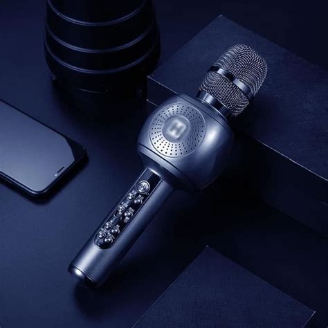 Micro Karaok Microphone Karaok Sans Fil Bluetooth Pour Chanter