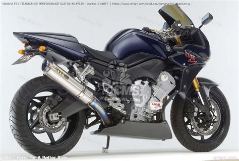 Yamaha Fz1 Titanium Gp Performance Slip On Muffler For Exhaust Systems Order At Cmsnl