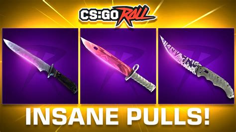 We Couldn T Stop Pulling Knives Csgoroll Youtube