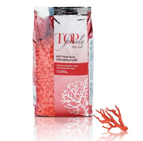 Italwax Top Formula Coral Film Wax Hipoalergiczny Niskotemperaturowy