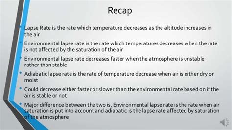 Environmental Lapse Rate vs Adibatic Lapse Rate