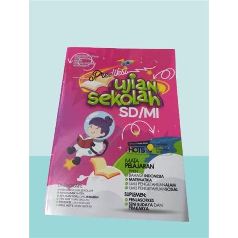 Jual Buku Prediksi Ujian Sekolah Untuk SD Mi Kelas 6 Edisi Terbaru