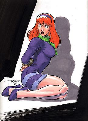 Comicsvalue Sexy Daphne Scooby Doo Parody Velma Bondage Original