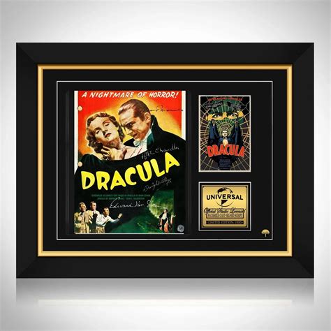 Dracula 1931 Script Limited Signature Edition Studio Licensed Custom