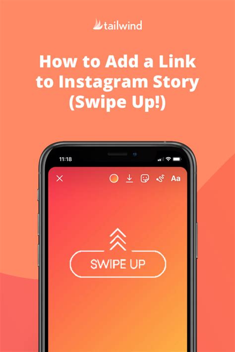 How To Add A Link To Your Instagram Story Swipe Up Tailwind App