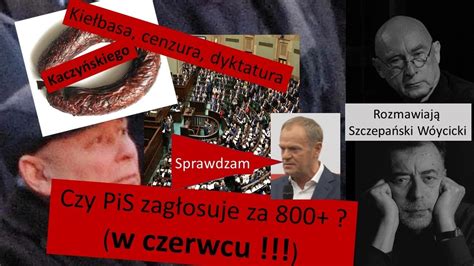 PiS nie chce głosować za 800 tłumacząc się inflacją Demaskacja