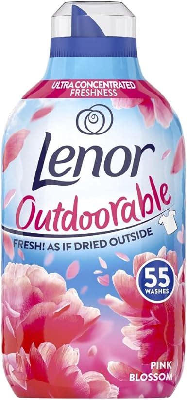 Lenor Outdoorable Fabric Conditioner Pink Blossom Washes Ml