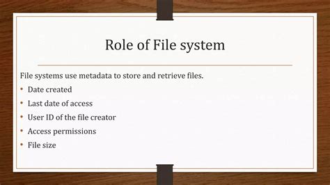 Difference Between File System And DBMS Pptx