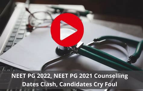 Neet Pg Neet Pg Counselling Dates Clash Students Demand Gap