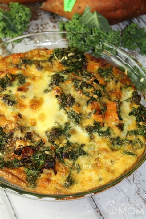 Sweet Potato Kale Frittata