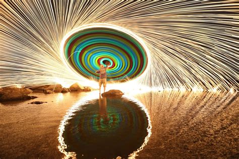 Interesting Photo Of The Day A Vortex Of Light