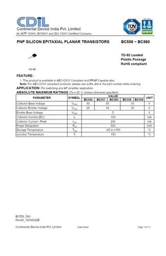 Cdil C Tbc C Bc C Pnp Transistor At Rs Piece In Mumbai Id