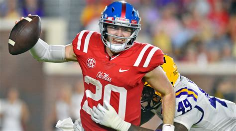 Shea Patterson Michigan Visit Ole Miss Qb Free To Transfer Sports