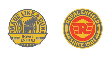 Brand New New Logo And Identity For Royal Enfield By Codesign