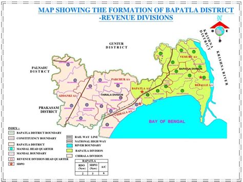 Map: Bapatla District - APPSC State Specific Preparation Course - APPSC ...