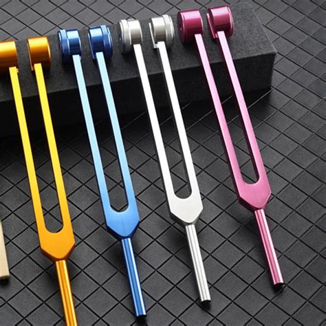 Hz Tuning Fork Set Aluminum Sensory Tuning Forks For Healing Tuning