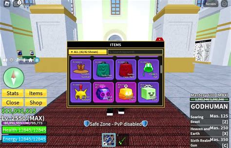 Blox Fruits 2550 Lvl Angel GodHuman MAX SG Sound Fruit Buddha Fruit 12M