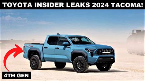 Insider At Toyota LEAKS 2024 Tacoma YouTube