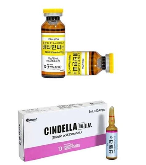 Popular Antioxidants Cindella IV Injection Thioctic Acid 25mg 5ml