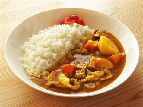 ｢カレー粉で作る、カレーライスのレシピ｣