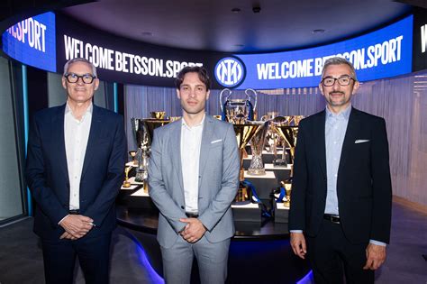 Inter Betsson Sport Lo Sponsor Di Maglia Ufficiale Laccordo