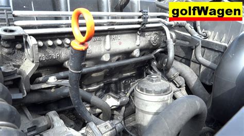 Vw Golf Tdi How To Replace Glow Plug And Engine Leaking