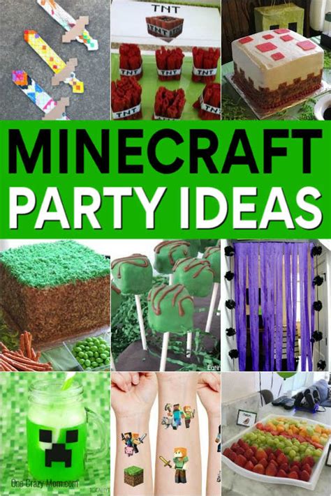 Minecraft Party Ideas