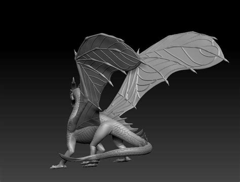 Dragon Of Leafwings Tribe From Wings Of Fire 3d Model 3d Printable Cgtrader