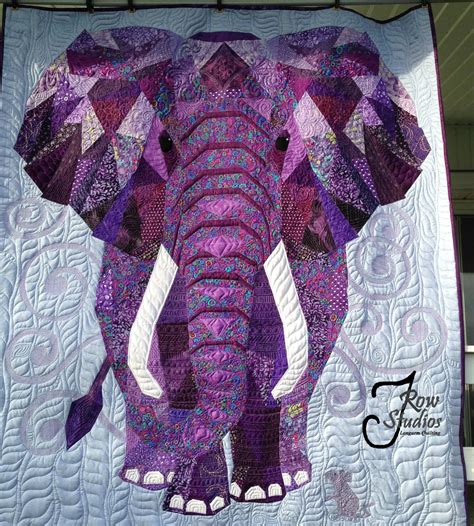 Paper Pieced Elephant Quilt Pattern