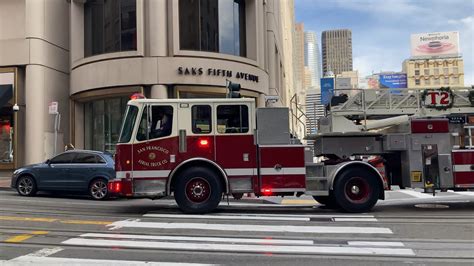 San Francisco Fire Department T Powell St Post St San Francisco