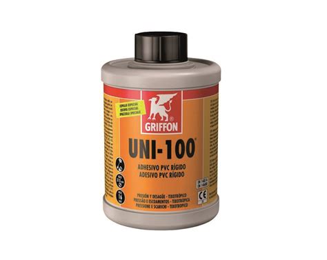 Griffon UNI 100 lepidlo na PVC so štetcom 1000 ml