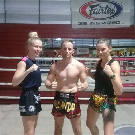 Murray Watson His First Muay Thai Fight Santai Muay Thai Gym Chiang Mai