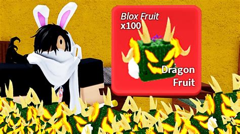 CONSEGUI 100 DRAGONS NO BLOX FRUITS ROBLOX YouTube