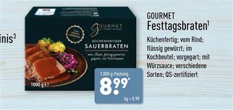 Gourmet Festtagsbraten Angebot Bei ALDI Nord 1Prospekte De