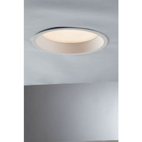 Incasso LED XANTO Tondo Bianco Satinato Con Luce Antiflesso 12W 5000K