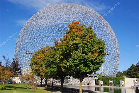 MONTREAL CANADÁ 25 DE AGOSTO La Biosfera es un museo en Montreal